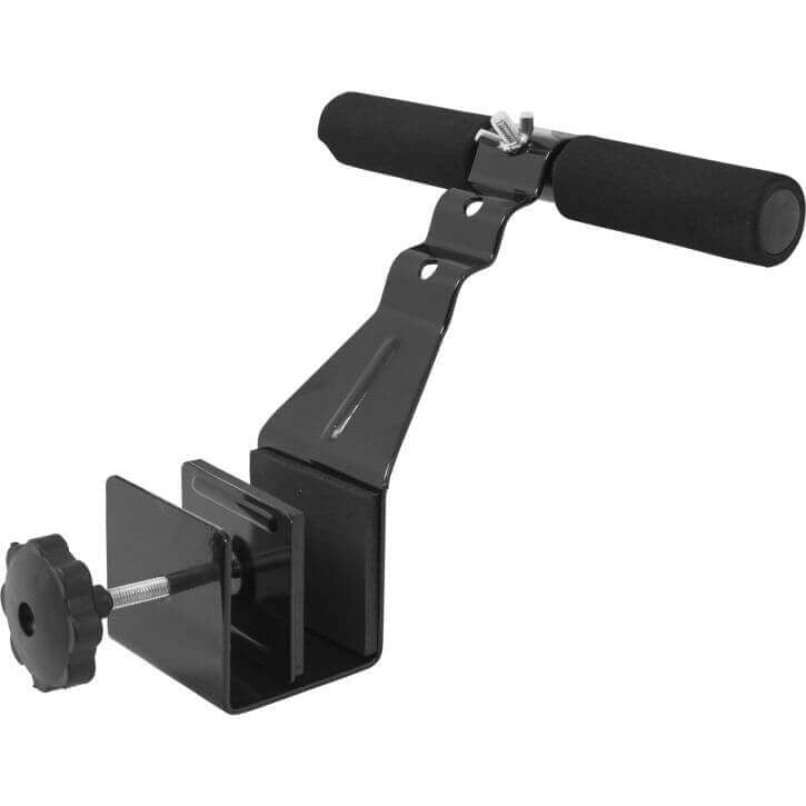 Säädettävä Sit-Up / Vatsalihasteline Oveen Pehmustettu 27,6x25,5x20cm Musta