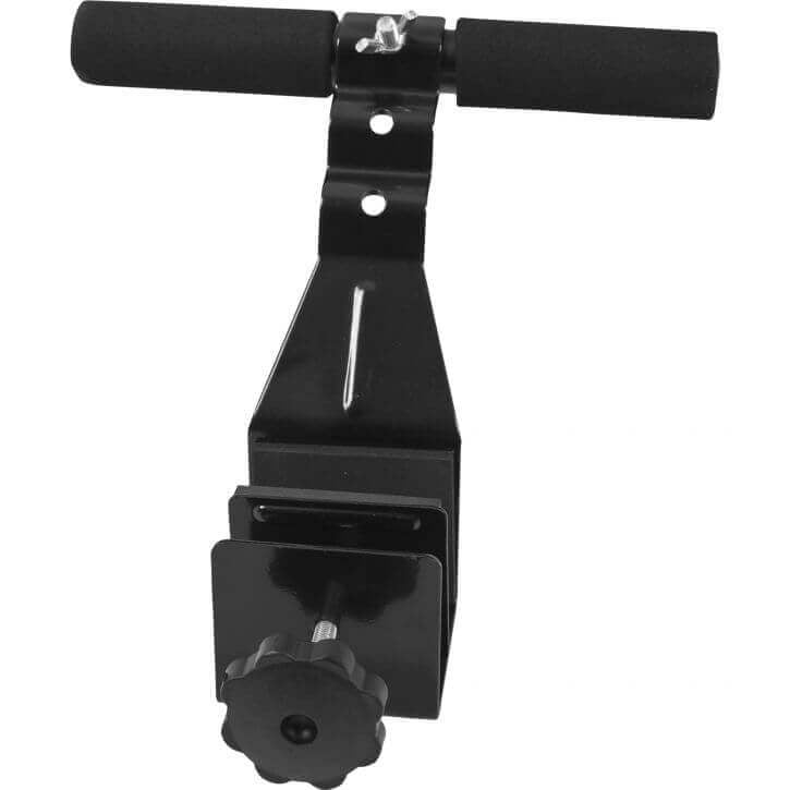 Säädettävä Sit-Up / Vatsalihasteline Oveen Pehmustettu 27,6x25,5x20cm Musta