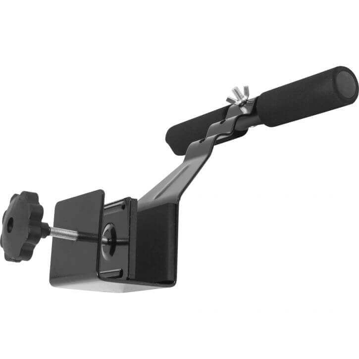 Säädettävä Sit-Up / Vatsalihasteline Oveen Pehmustettu 27,6x25,5x20cm Musta