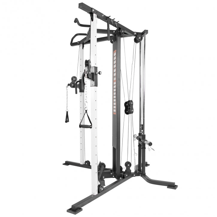 Ristikkäistalja / Kulmatalja Leuanvetotangolla Ø 30/31mm Ja 50/51mm Levypainoille