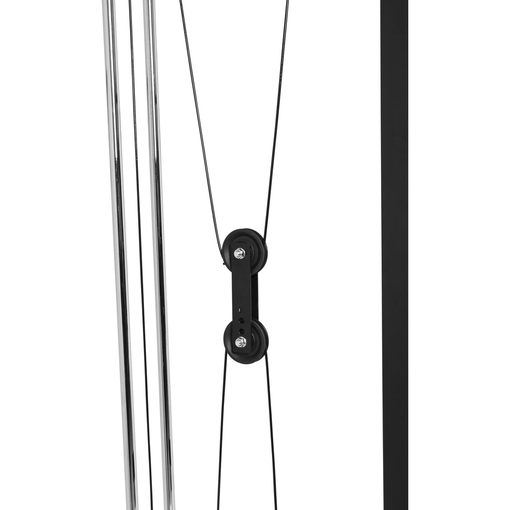 Monitoimitalja Säädettävällä Penkillä Ø 25mm Levypainoille Max. 300kg Musta