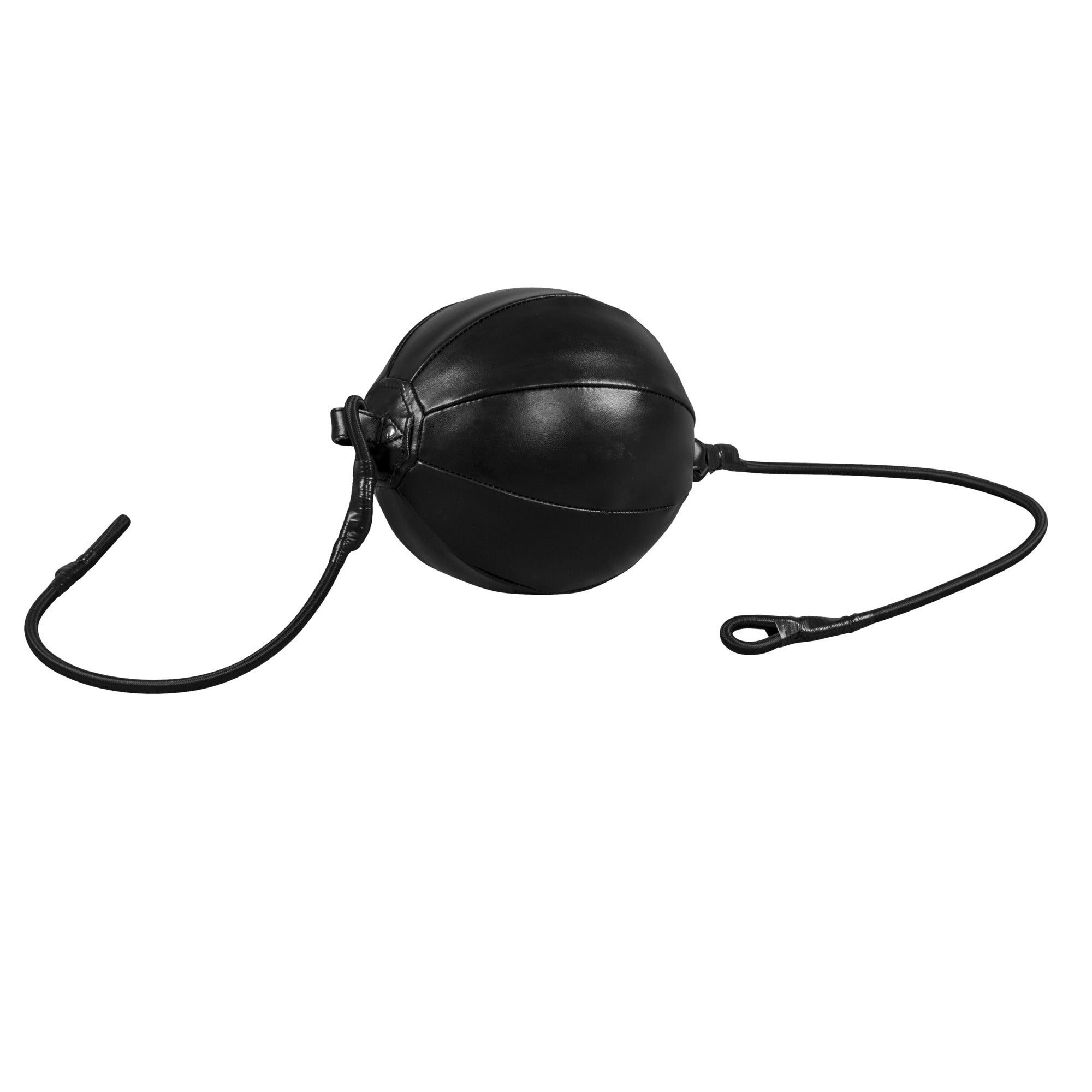 Pistepallo Double End, 20 cm, Musta, Keinonahka