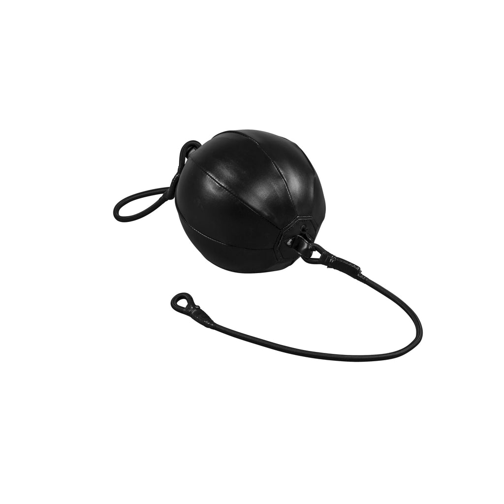 Pistepallo Double End, 20 cm, Musta, Keinonahka