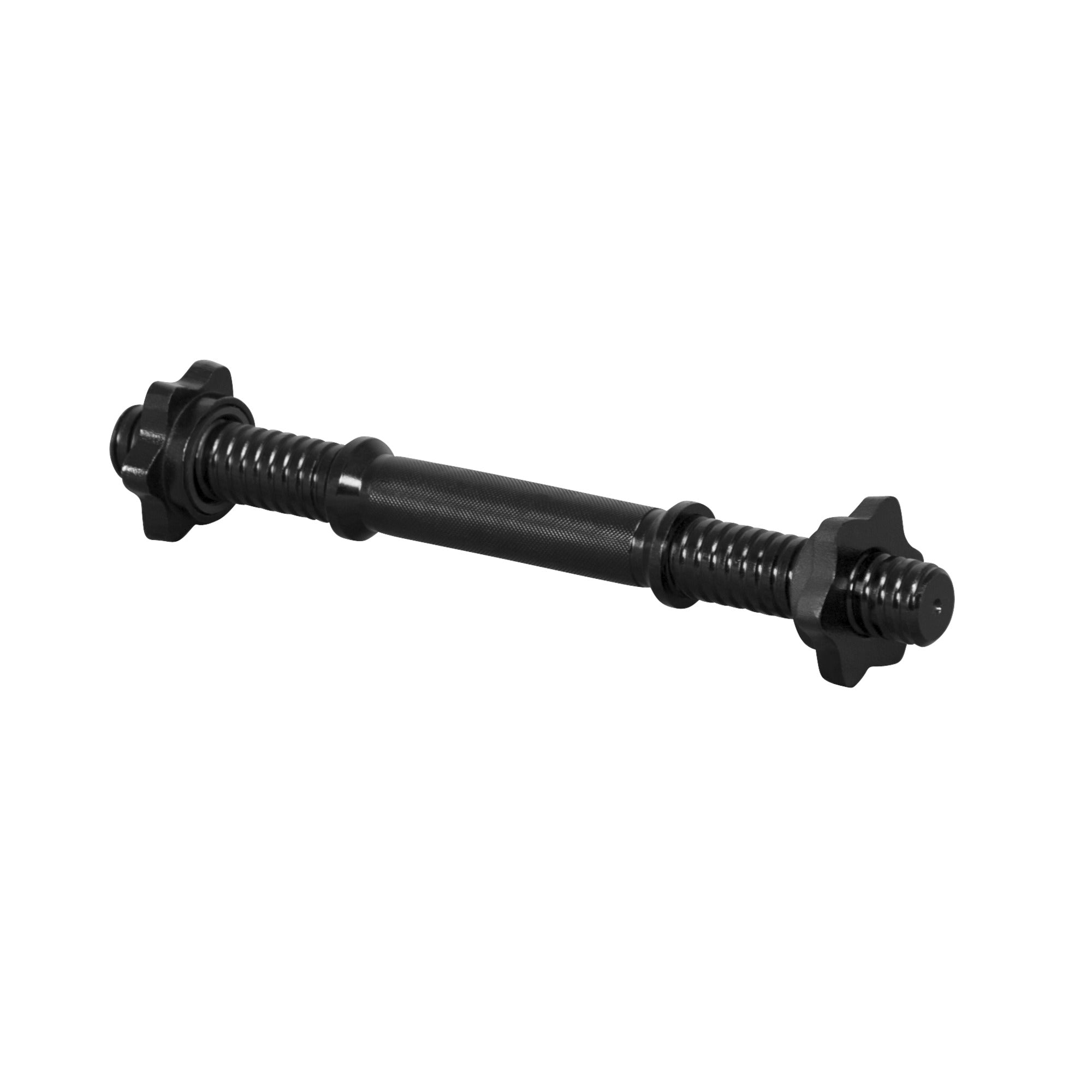 Käsipainotanko Kierrelukoilla Ø 30mm Levypainoille 35cm, 2,5kg Musta