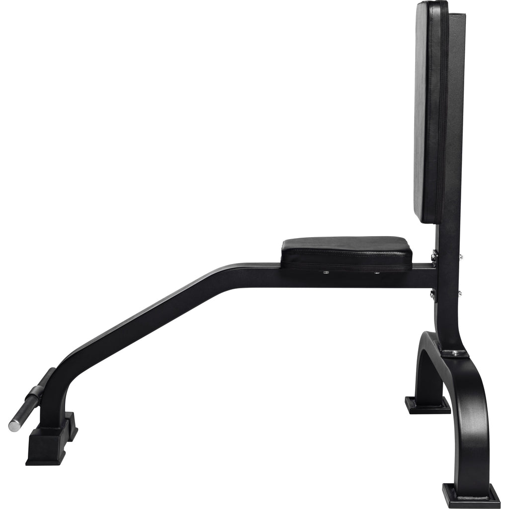 Pystypenkki / Painonnostopenkki Jalkatuella 104x76x109cm Max. 250kg Musta