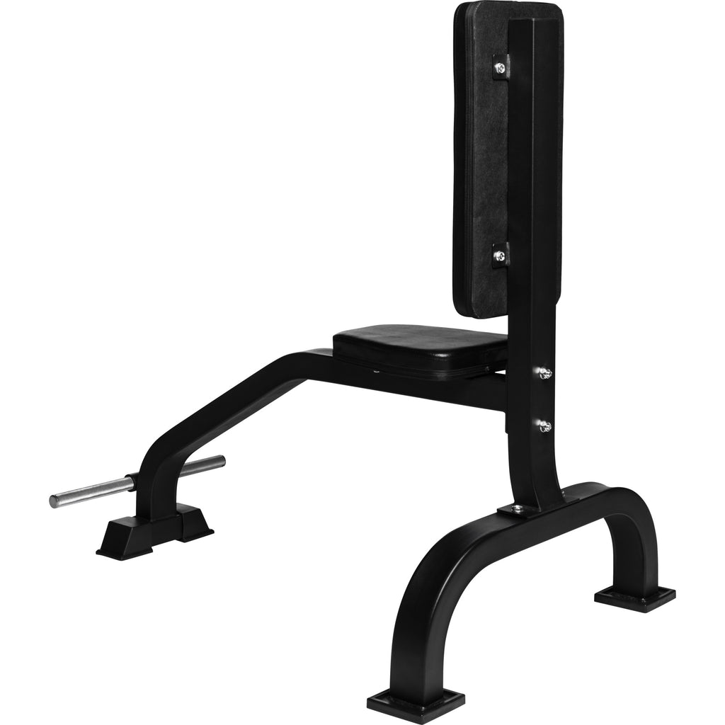 Pystypenkki / Painonnostopenkki Jalkatuella 104x76x109cm Max. 250kg Musta