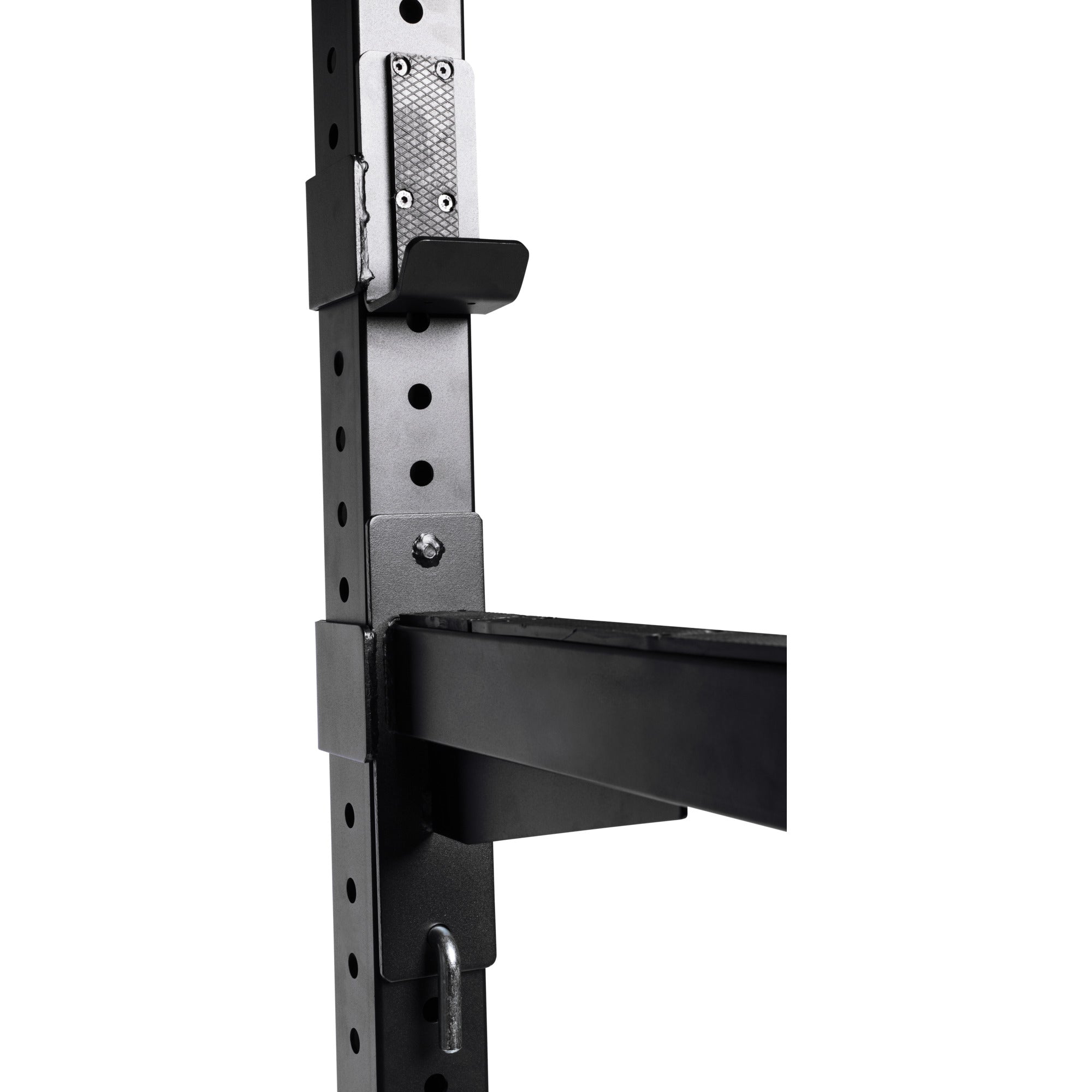 Kyykkyräkki / Half Power Rack Dippiasemalla Ja Tankonivelellä 129,8x162,5x215,8cm Musta