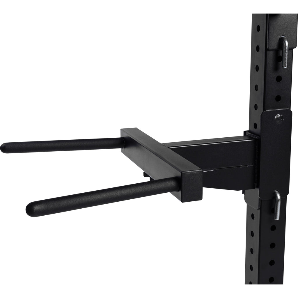 Kyykkyräkki / Half Power Rack Dippiasemalla Ja Tankonivelellä 129,8x162,5x215,8cm Musta