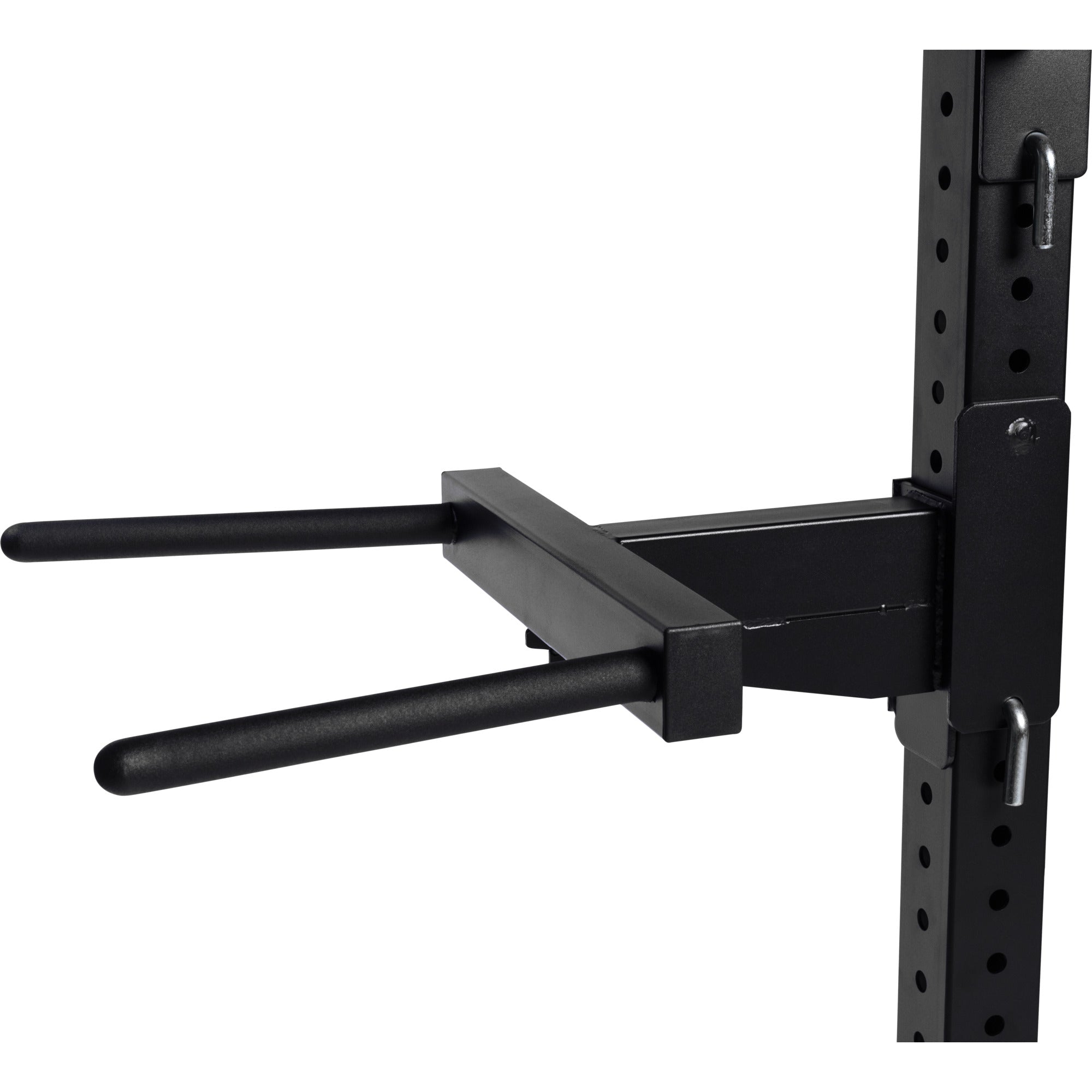 Kyykkyräkki / Half Power Rack Dippiasemalla Ja Tankonivelellä 129,8x162,5x215,8cm Musta