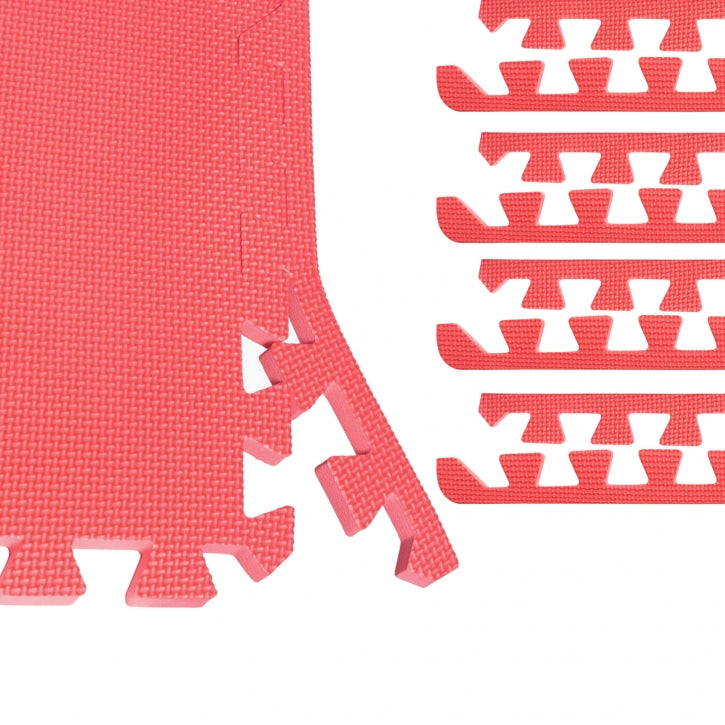 Suojamaton reunapalat 8 kpl punainen