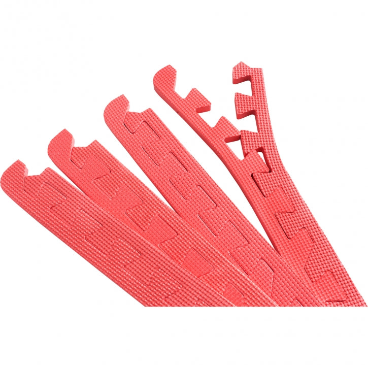 Suojamaton reunapalat 8 kpl punainen