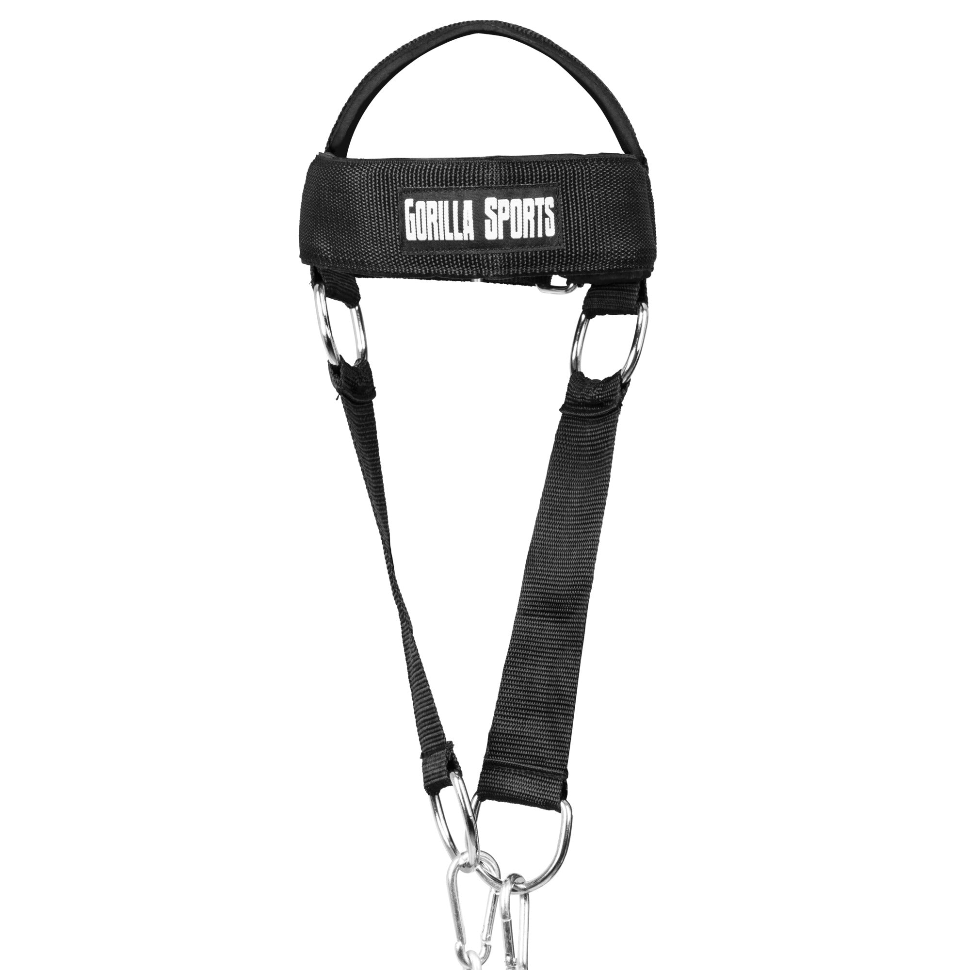 Säädettävä Niskanvahvistaja 95cm Ketjulla, Max. 25kg Nailon/Neopreeni/Teräs Musta