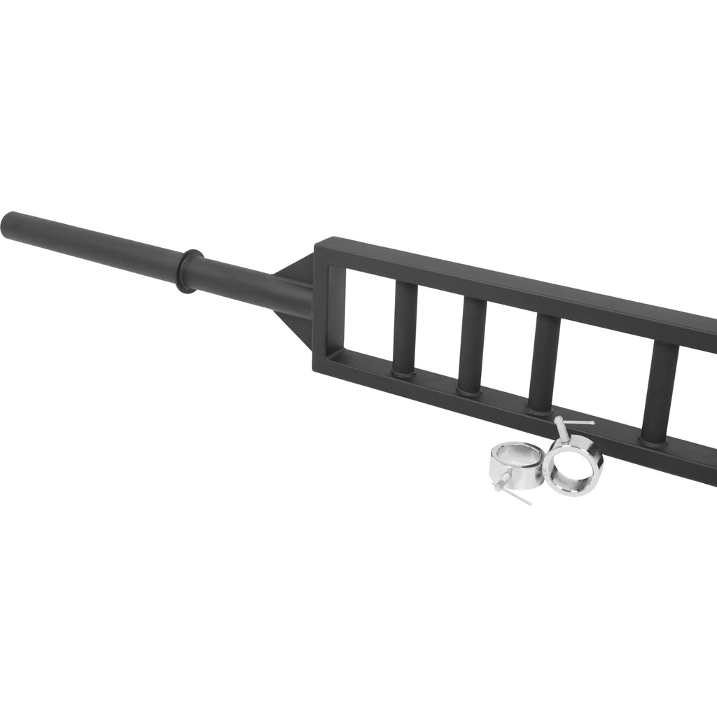 Swiss Bar -Levytanko / Ojentajatanko Ruuvilukolla 211cm, Ø 50mm, 10kg Musta