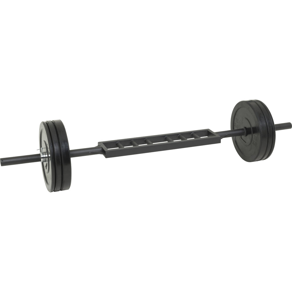 Swiss Bar -Levytanko / Ojentajatanko Ruuvilukolla 211cm, Ø 50mm, 10kg Musta