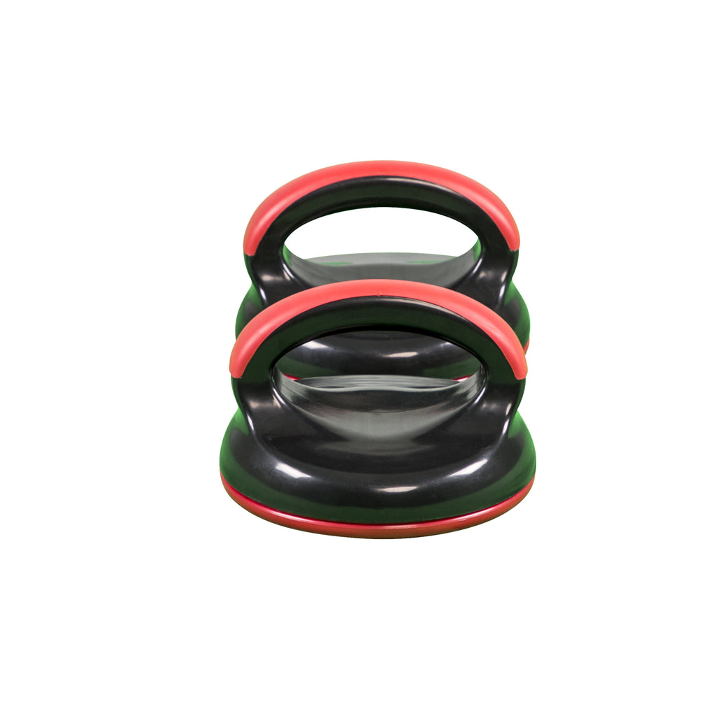 Pyörivät punnerruskahvat 2 kpl, kumipinnotteinen kahva