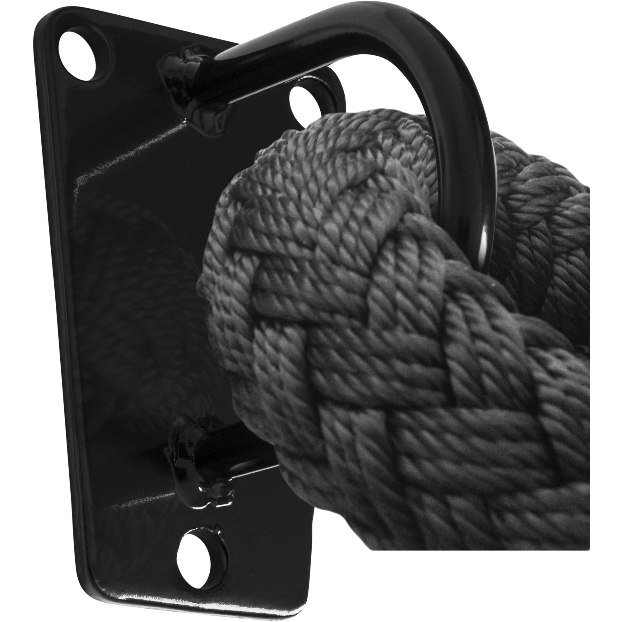 Voimaköyden Kiinnityslenkki 11,5x7,5x9,1cm Teräs Musta