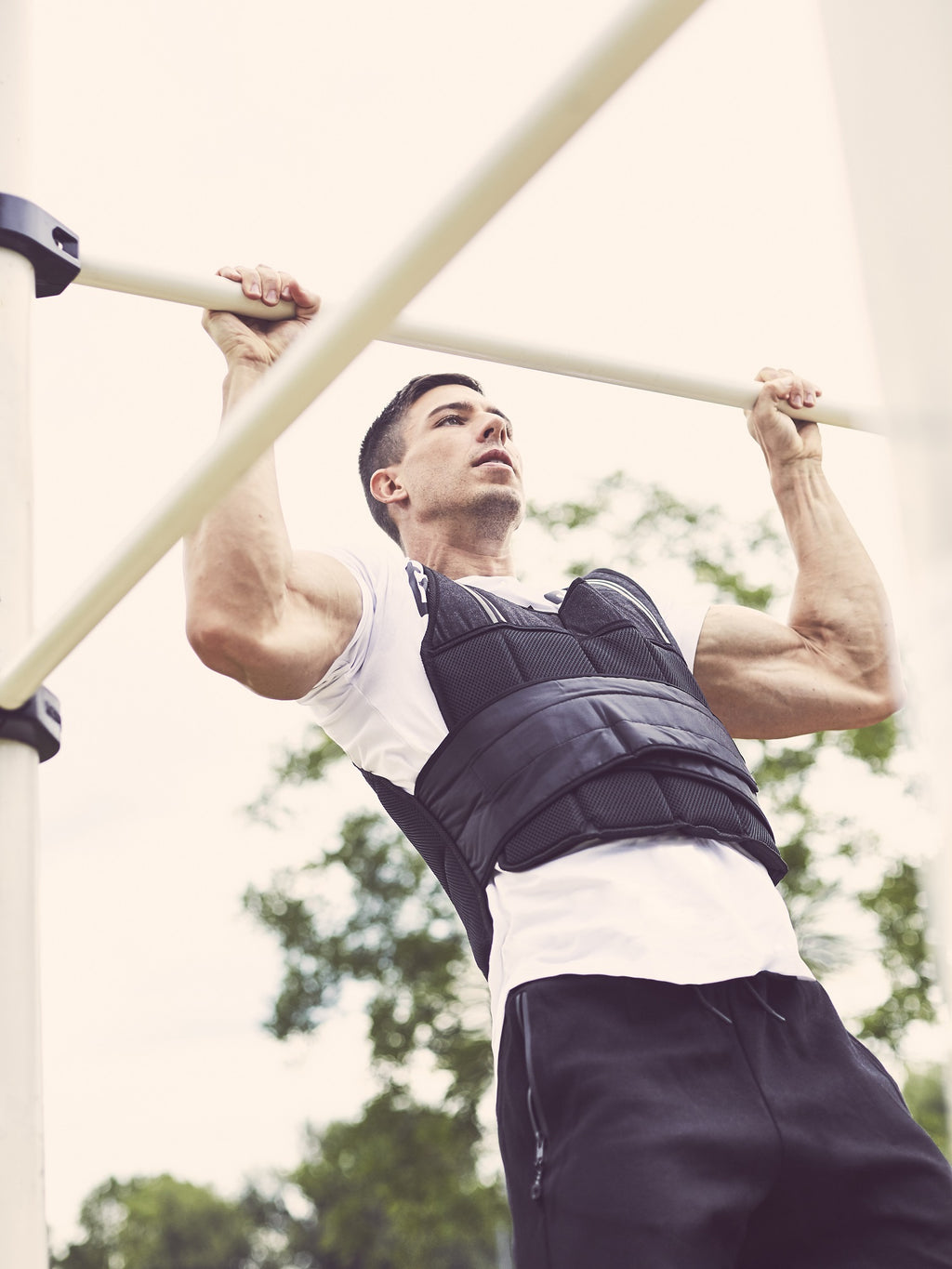 Pro-Sarjan Painoliivi 18kg, Neopreeni/Nailon Harmaa/Musta