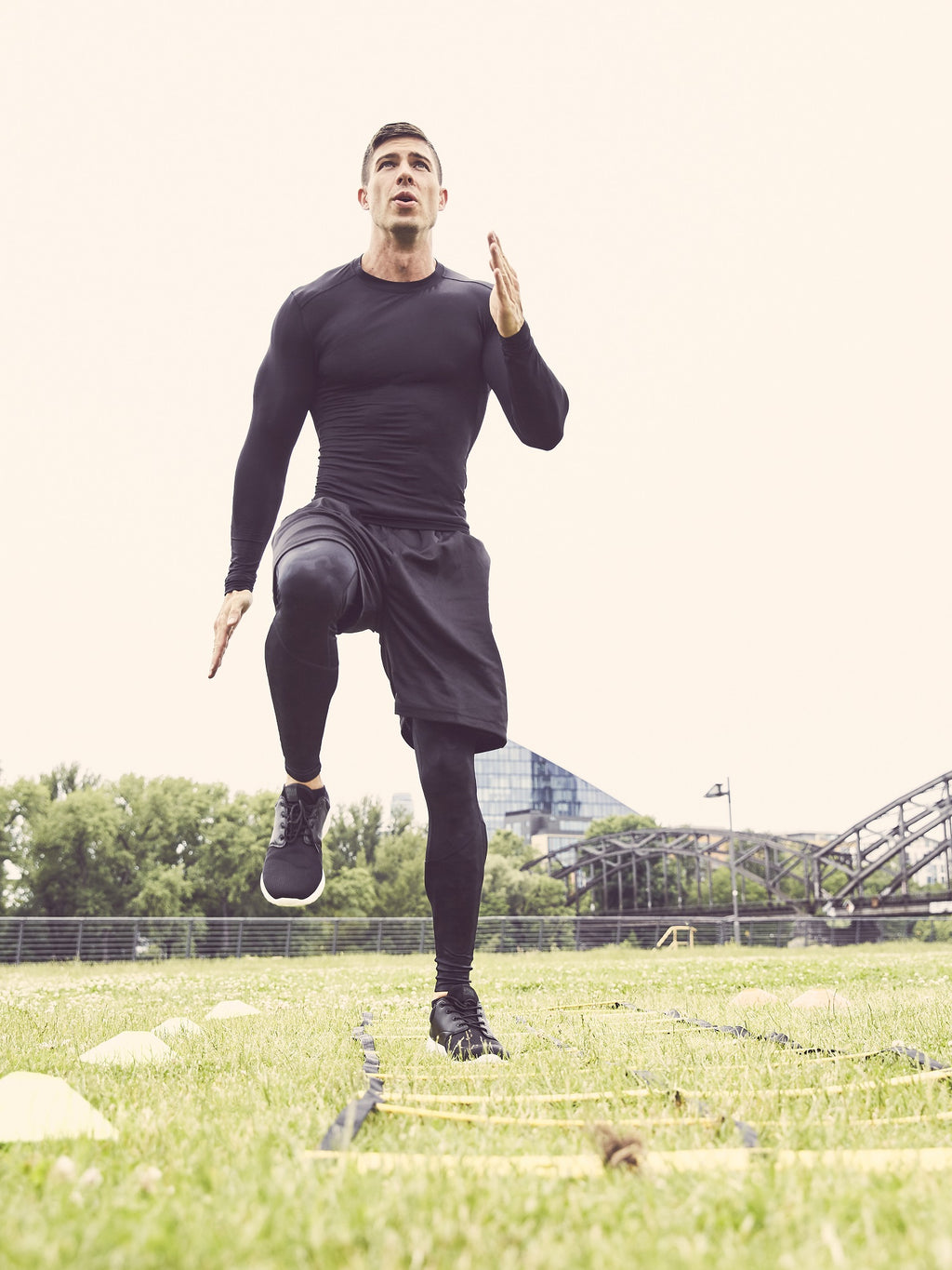 Askeltikkaat, 2 Eri Kokoa 470x42cm/385x82cm, Keltainen/Musta