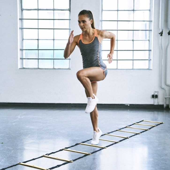 Askeltikkaat, 2 Eri Kokoa 470x42cm/385x82cm, Keltainen/Musta