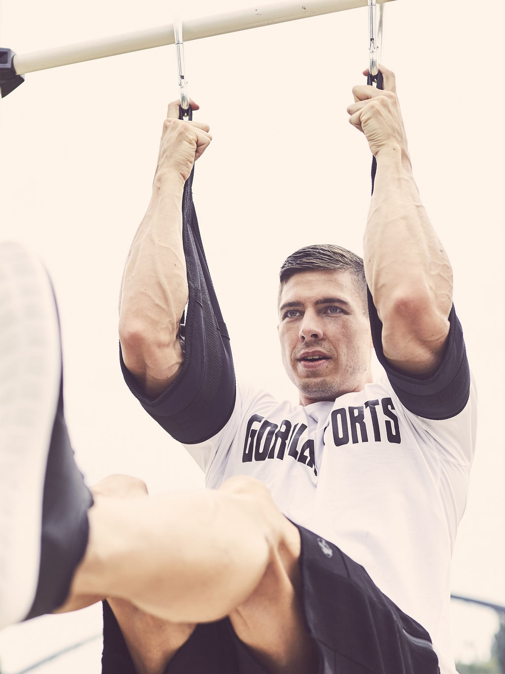 Liinanauhat Vatsalihasharjoitteluun Max. 300kg Nailon Musta