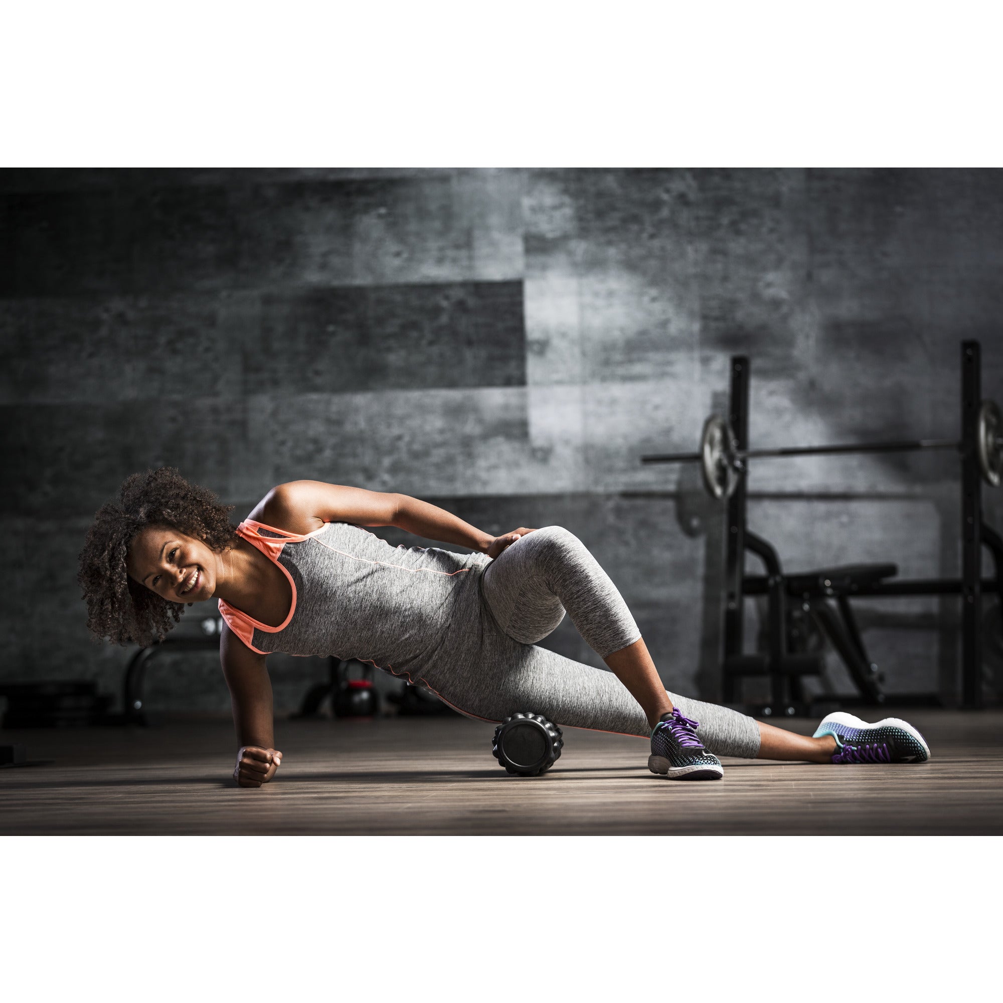 Foam Roller PRO, Hierontarulla Musta, 35x13cm