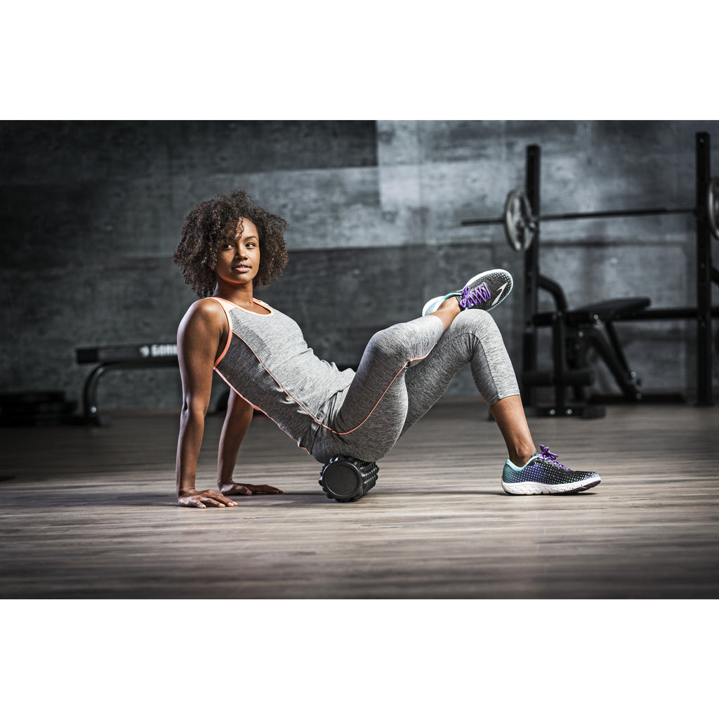 Foam Roller PRO, Hierontarulla Musta, 35x13cm