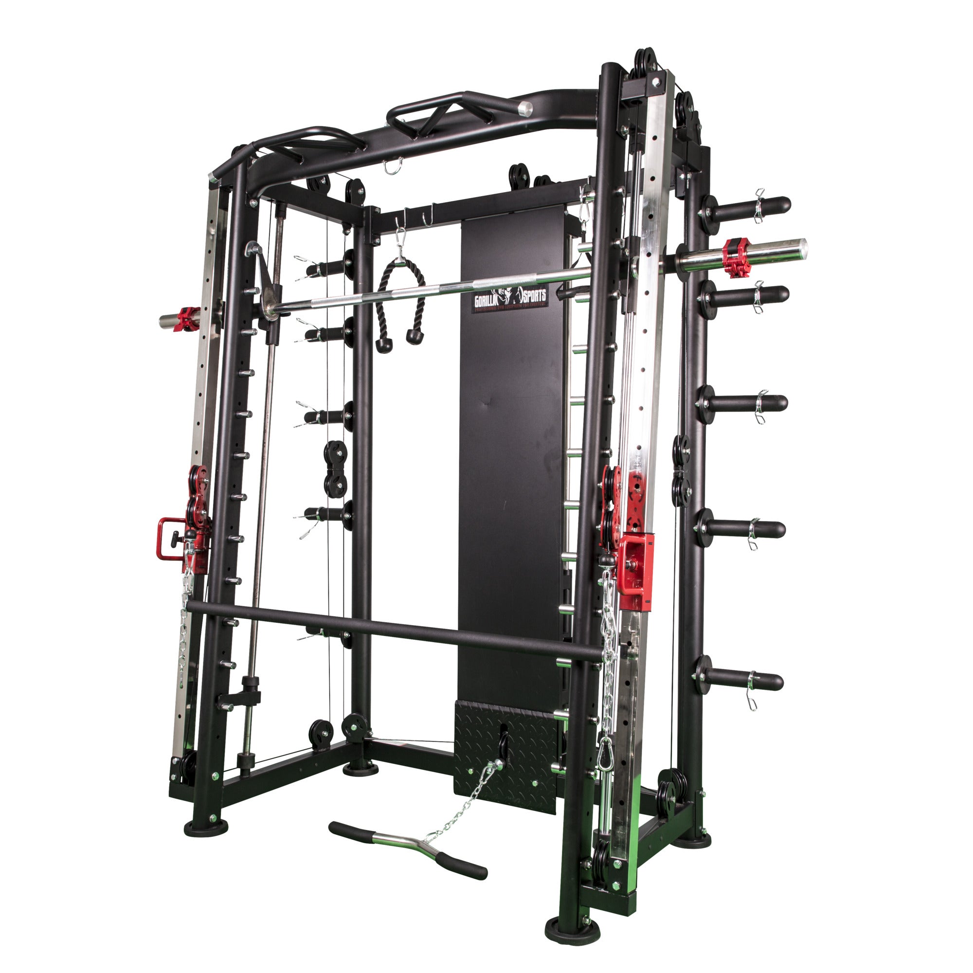 Smith-Laite XXL / Kuntokeskus Vetotaljoilla Ja Leuanvetotangolla Ø 50/51mm Levypainoille