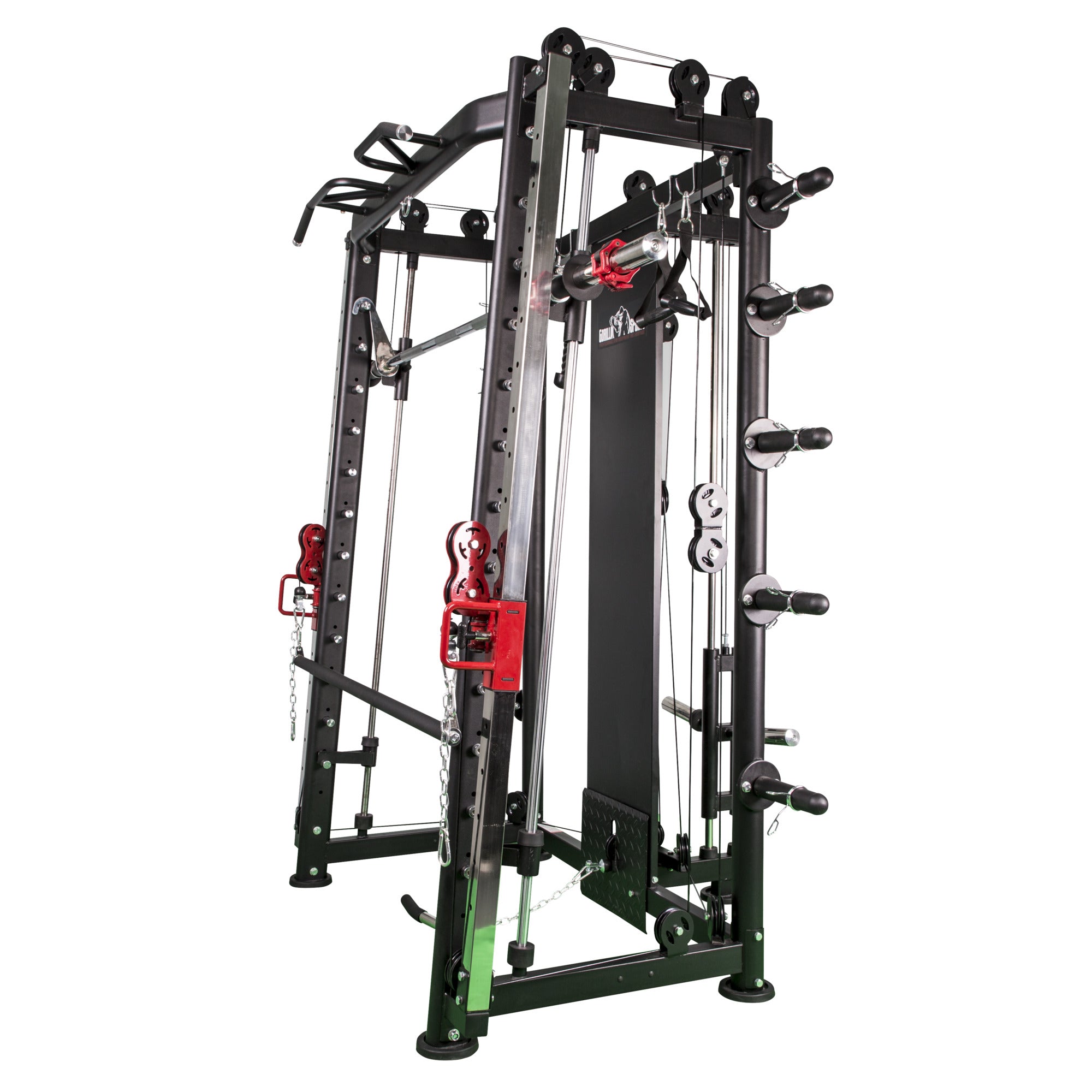 Smith-Laite XXL / Kuntokeskus Vetotaljoilla Ja Leuanvetotangolla Ø 50/51mm Levypainoille