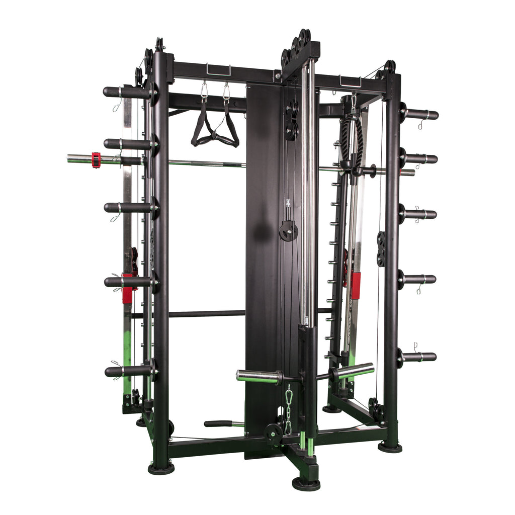 Smith-Laite XXL / Kuntokeskus Vetotaljoilla Ja Leuanvetotangolla Ø 50/51mm Levypainoille