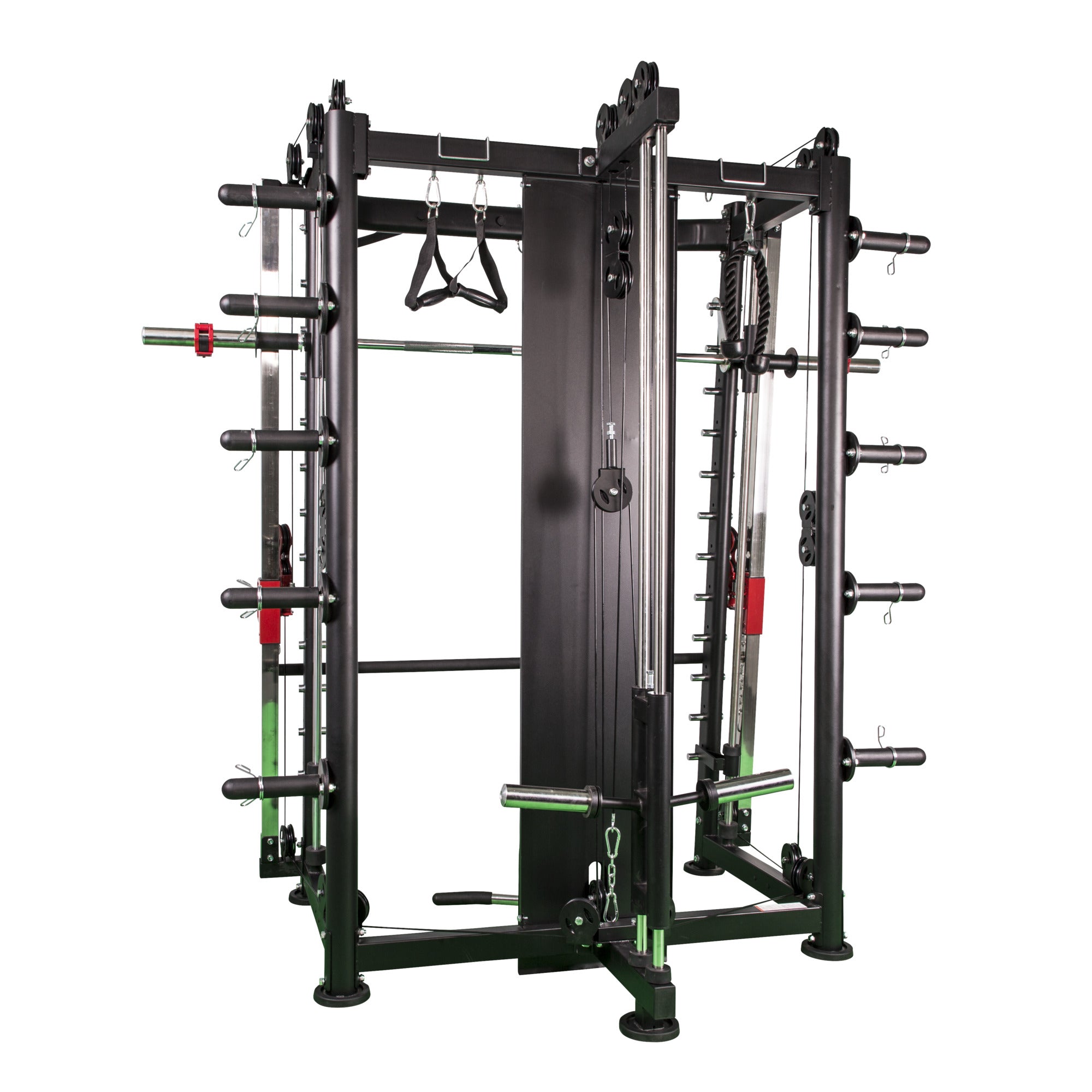 Smith-Laite XXL / Kuntokeskus Vetotaljoilla Ja Leuanvetotangolla Ø 50/51mm Levypainoille