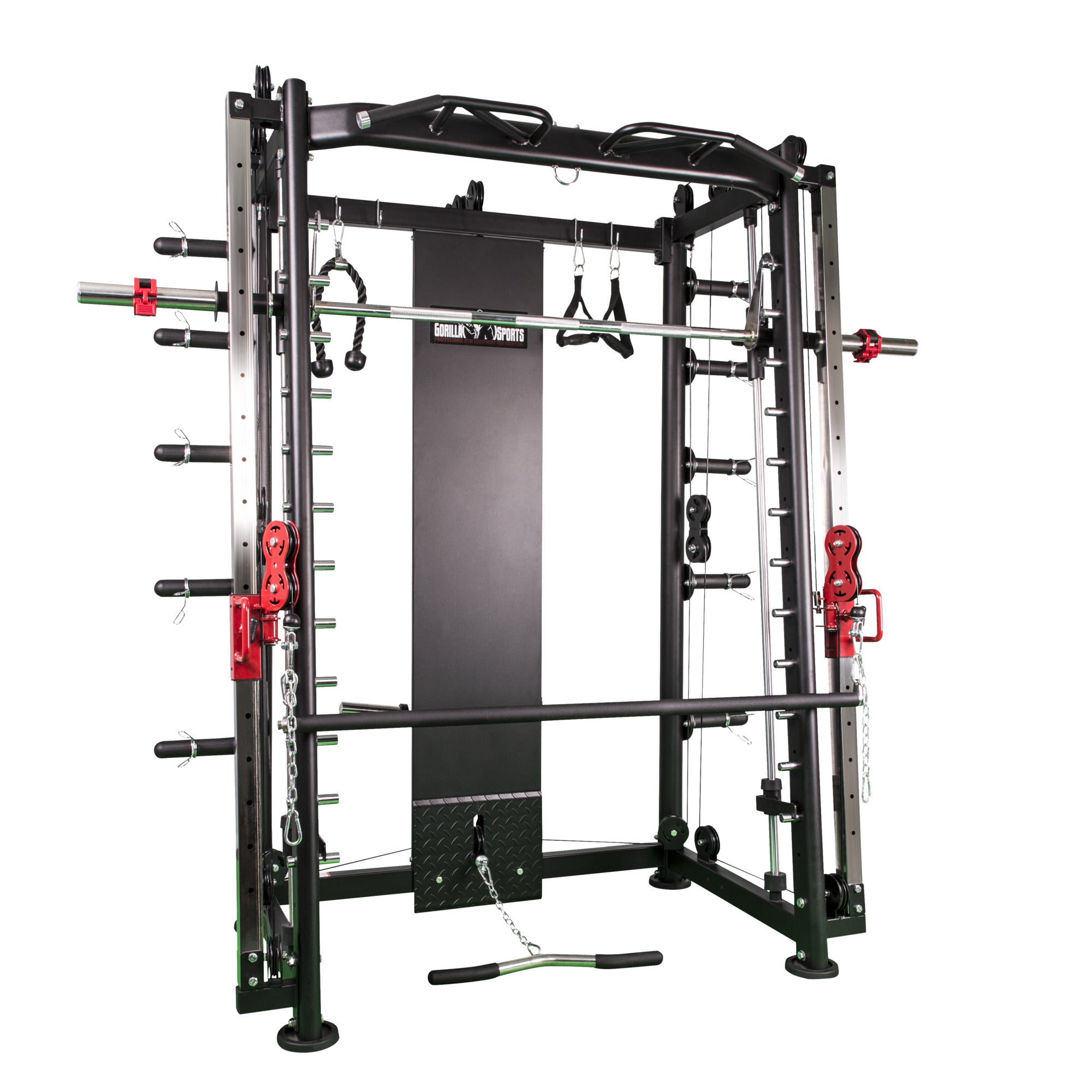 Smith-Laite XXL / Kuntokeskus Vetotaljoilla Ja Leuanvetotangolla Ø 50/51mm Levypainoille