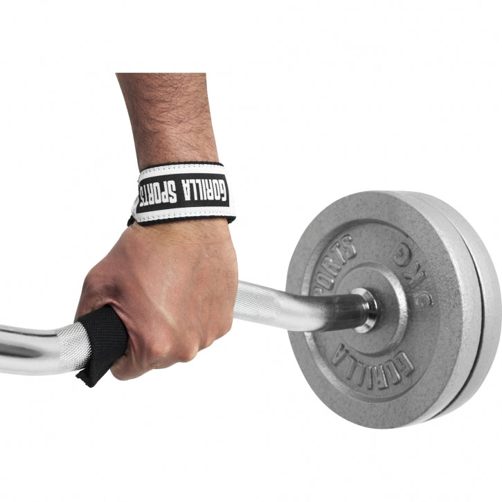 Vetoremmit / Nostohihnat 55x4cm Puuvilla Musta/Valkoinen 2kpl