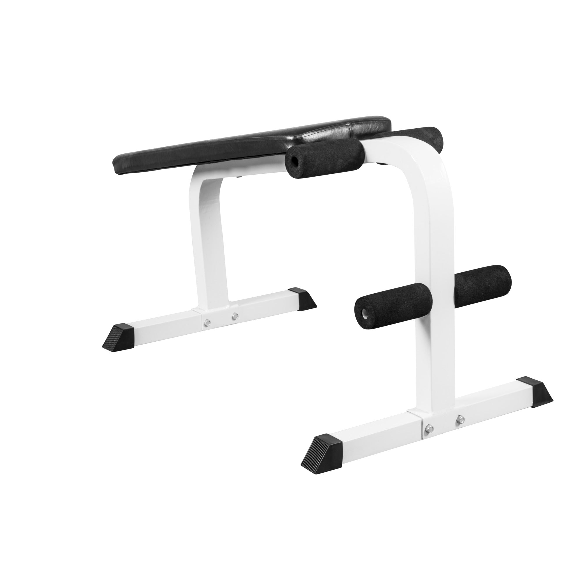 Tasapenkki Jalkatuilla 120x67x63/49cm Max. 150kg Valkoinen