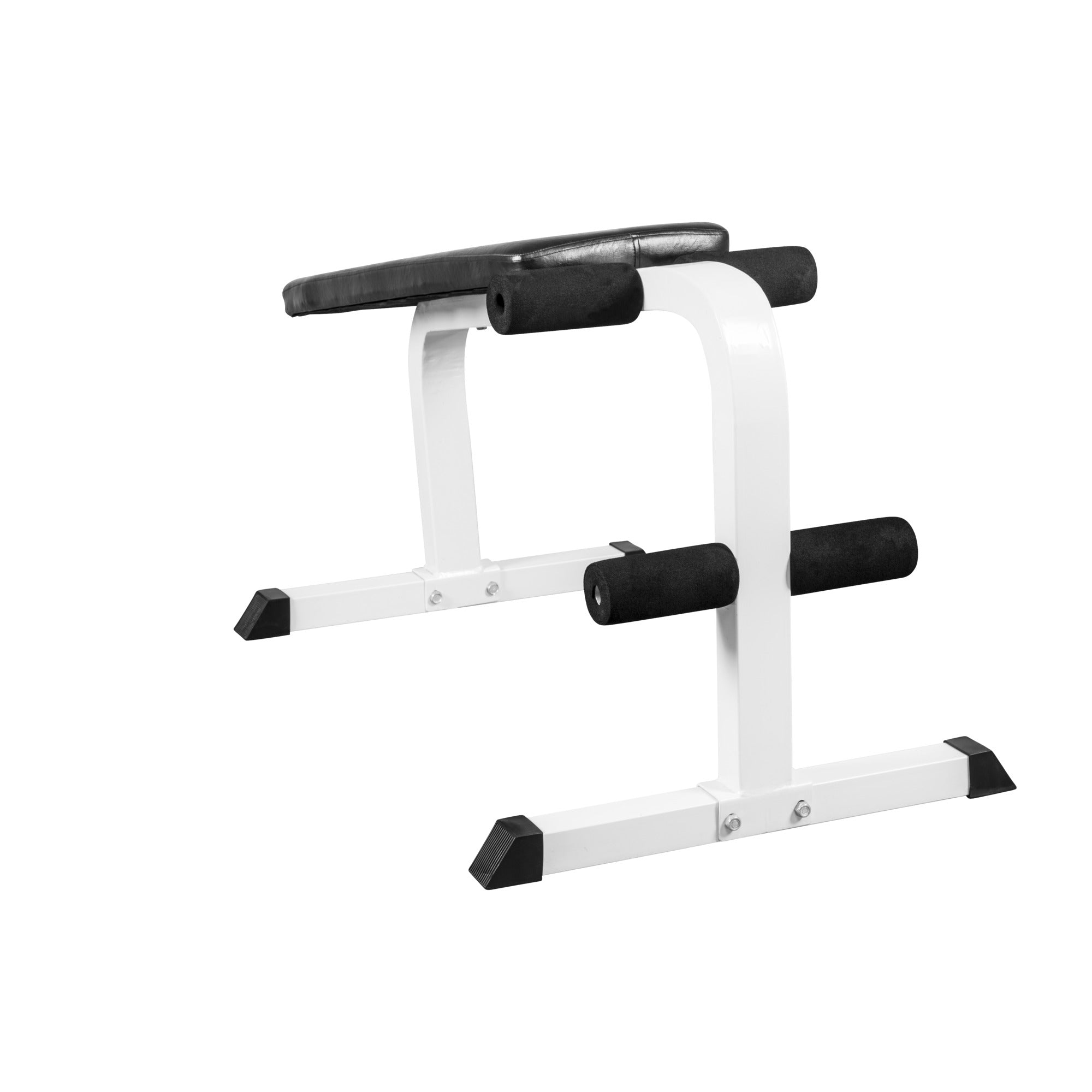 Tasapenkki Jalkatuilla 120x67x63/49cm Max. 150kg Valkoinen