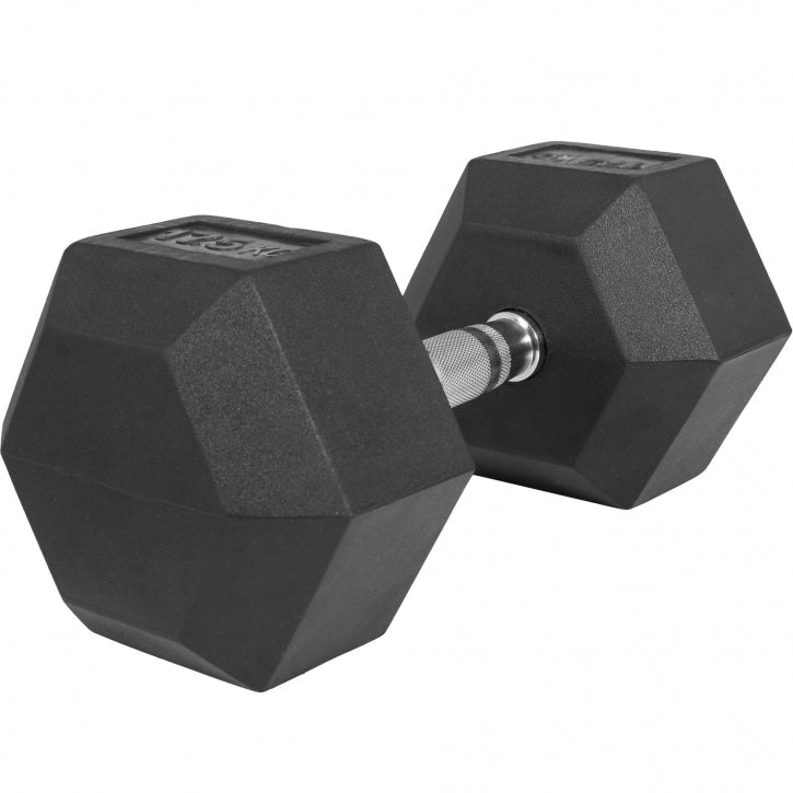 OUTLET - Hex-käsipaino 2-50 kg kumipinnoitteella - 27,5 kg