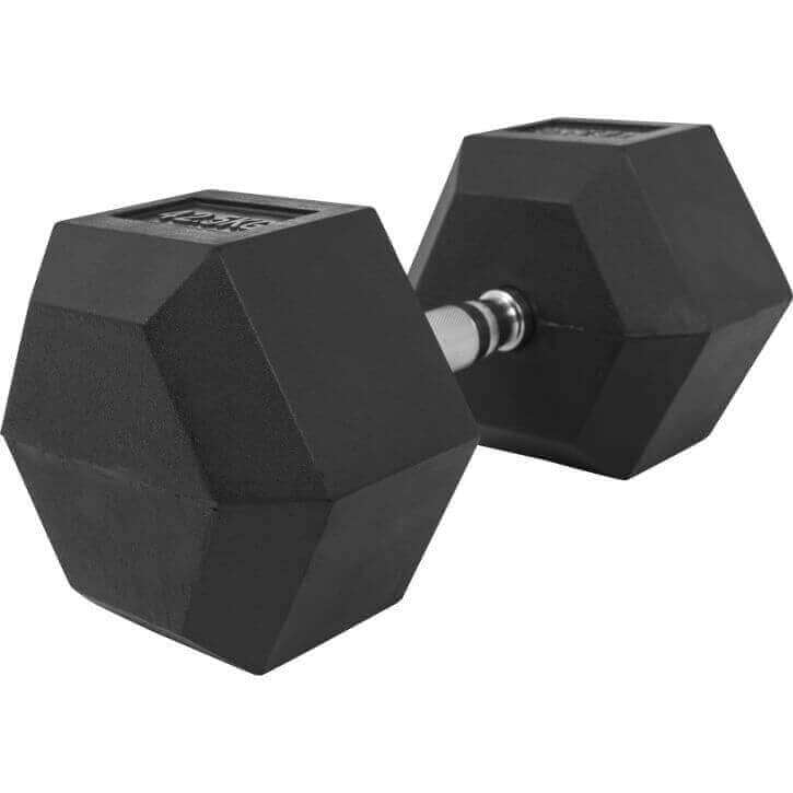 OUTLET - Hex-käsipaino 2-50 kg kumipinnoitteella - 27,5 kg