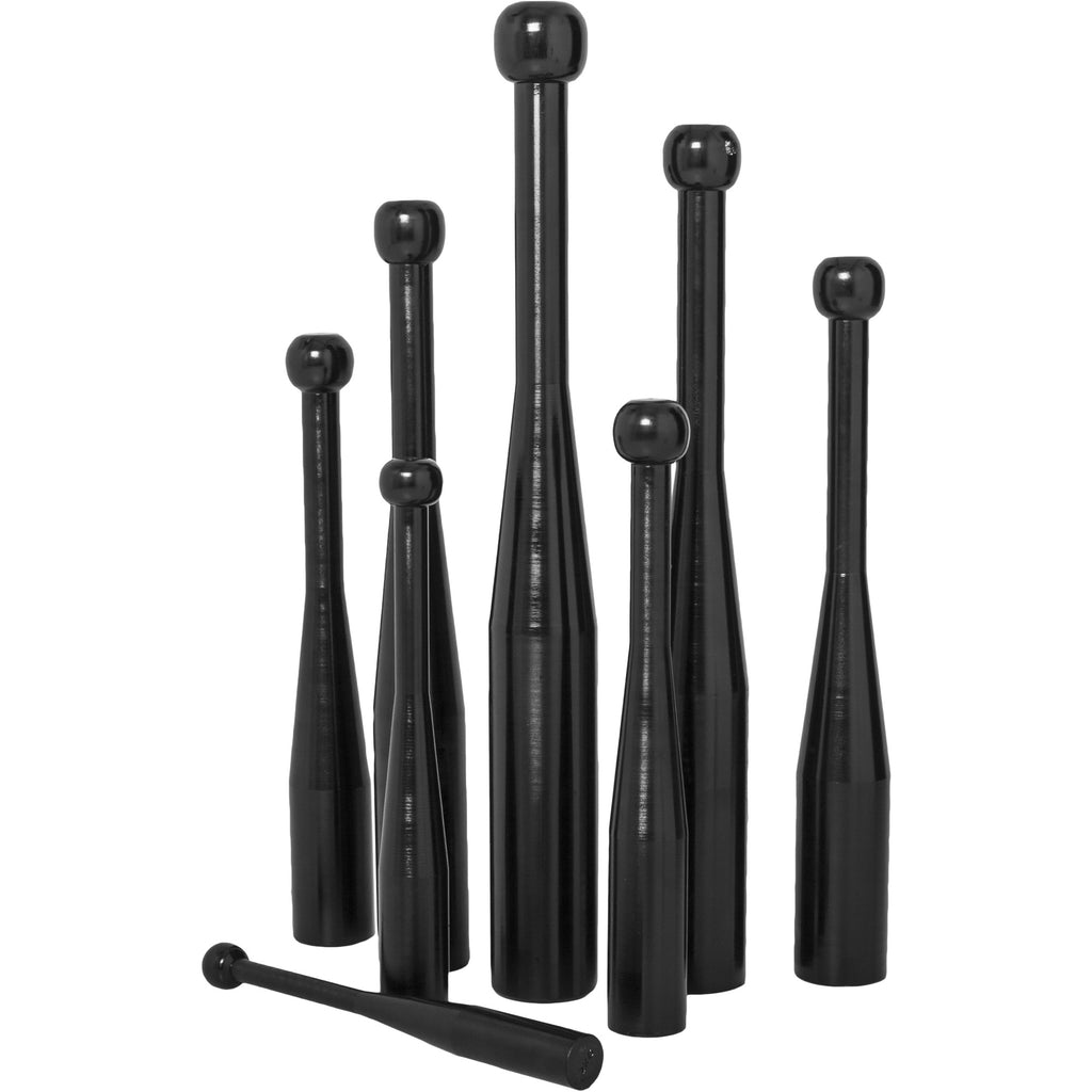 Voimakeila / Indian Clubbell, 8 Eri Painoa 2kg - 20kg Teräs Musta