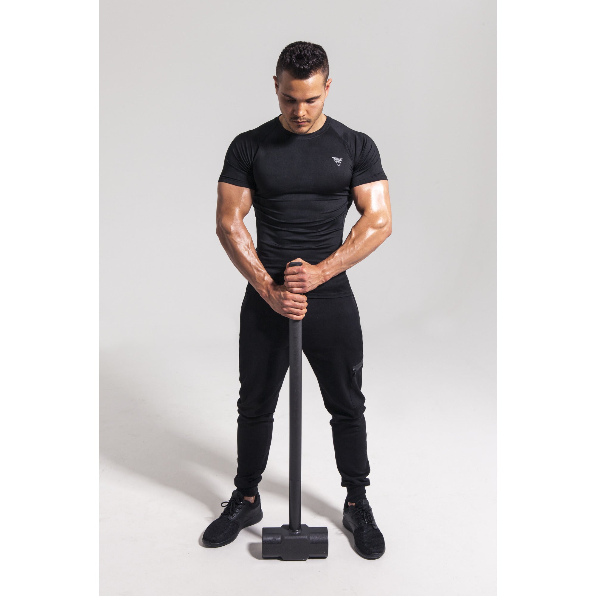 Voimaleka, 8 Eri Painoa 6kg - 30kg Valurauta/PVC Harmaa