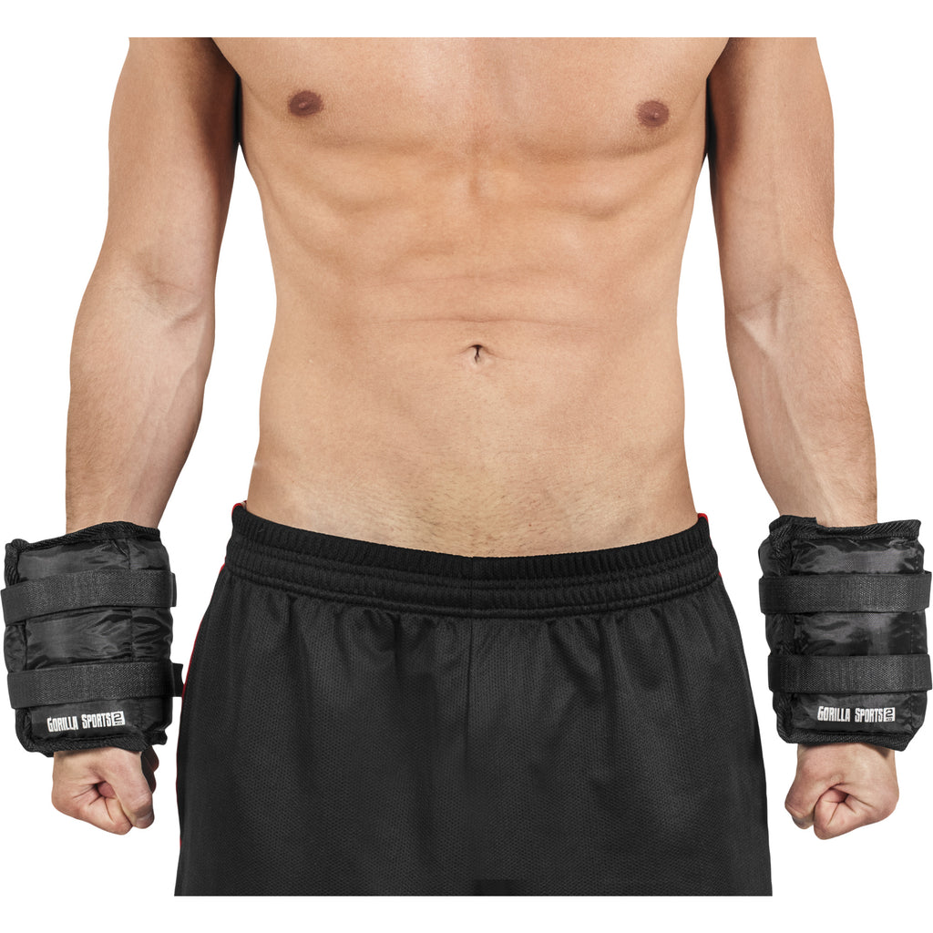 Nilkka-/Rannepainot, 9 Eri Painoa/Väriä 0,5kg - 5kg Polyesteri/Metalli 2kpl