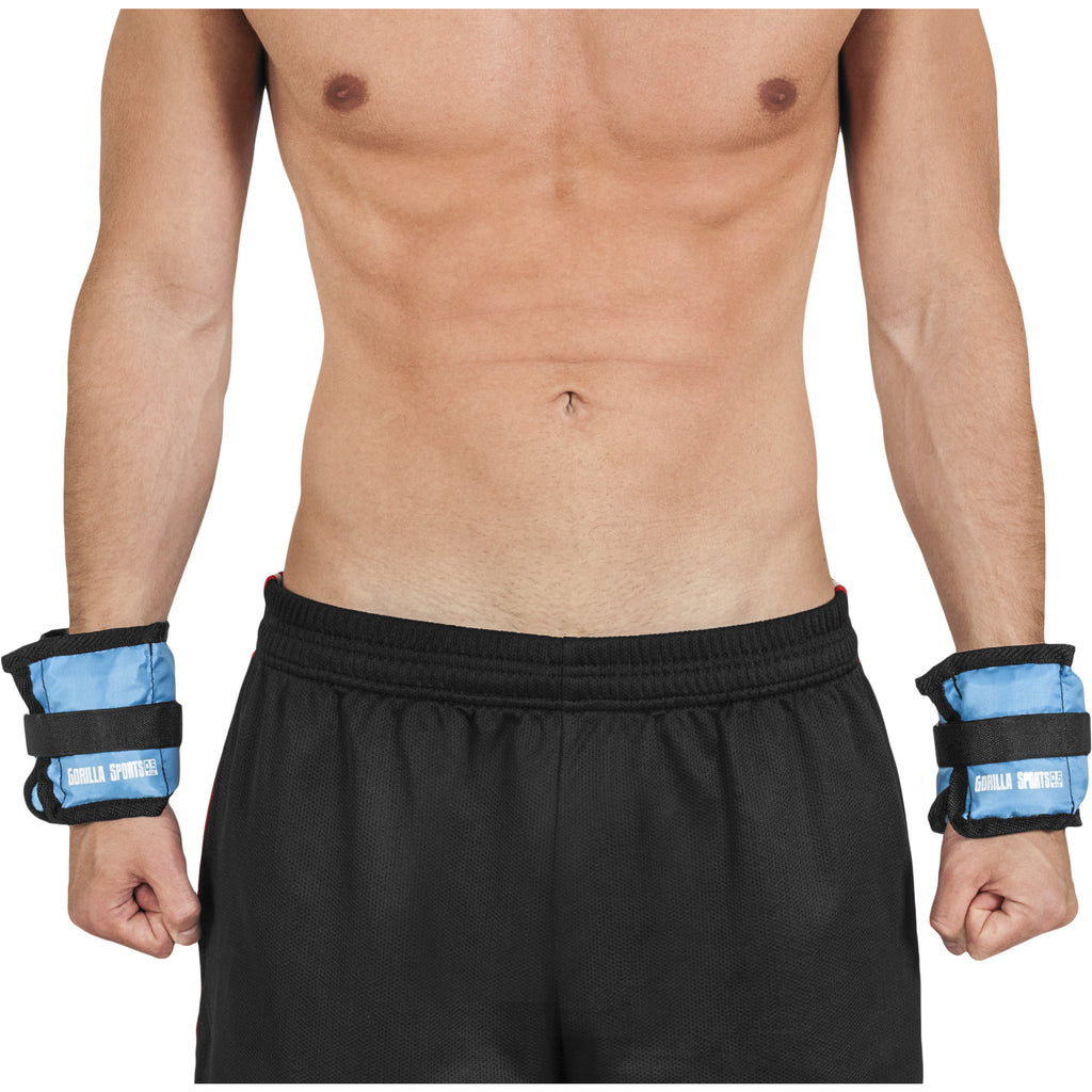 Nilkka-/Rannepainot, 9 Eri Painoa/Väriä 0,5kg - 5kg Polyesteri/Metalli 2kpl