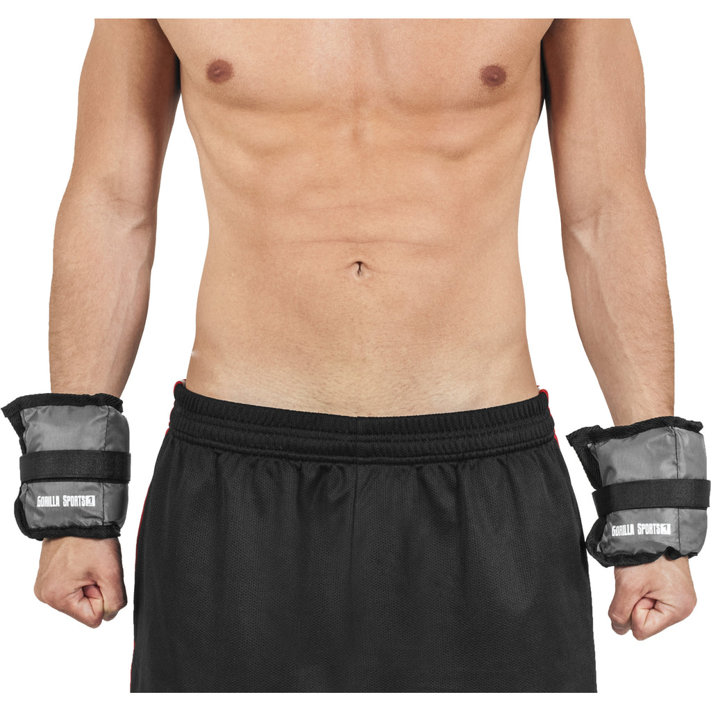 Nilkka-/Rannepainot, 9 Eri Painoa/Väriä 0,5kg - 5kg Polyesteri/Metalli 2kpl