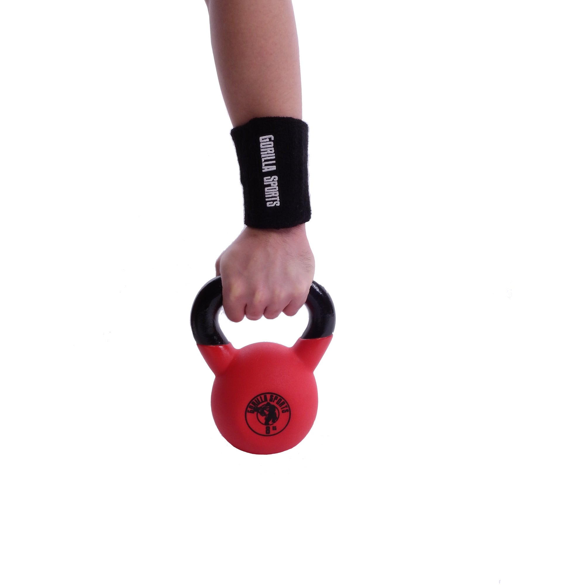 Hikinauha rannetuet salille kahvakuulatreeneihin, Musta, Puuvilla