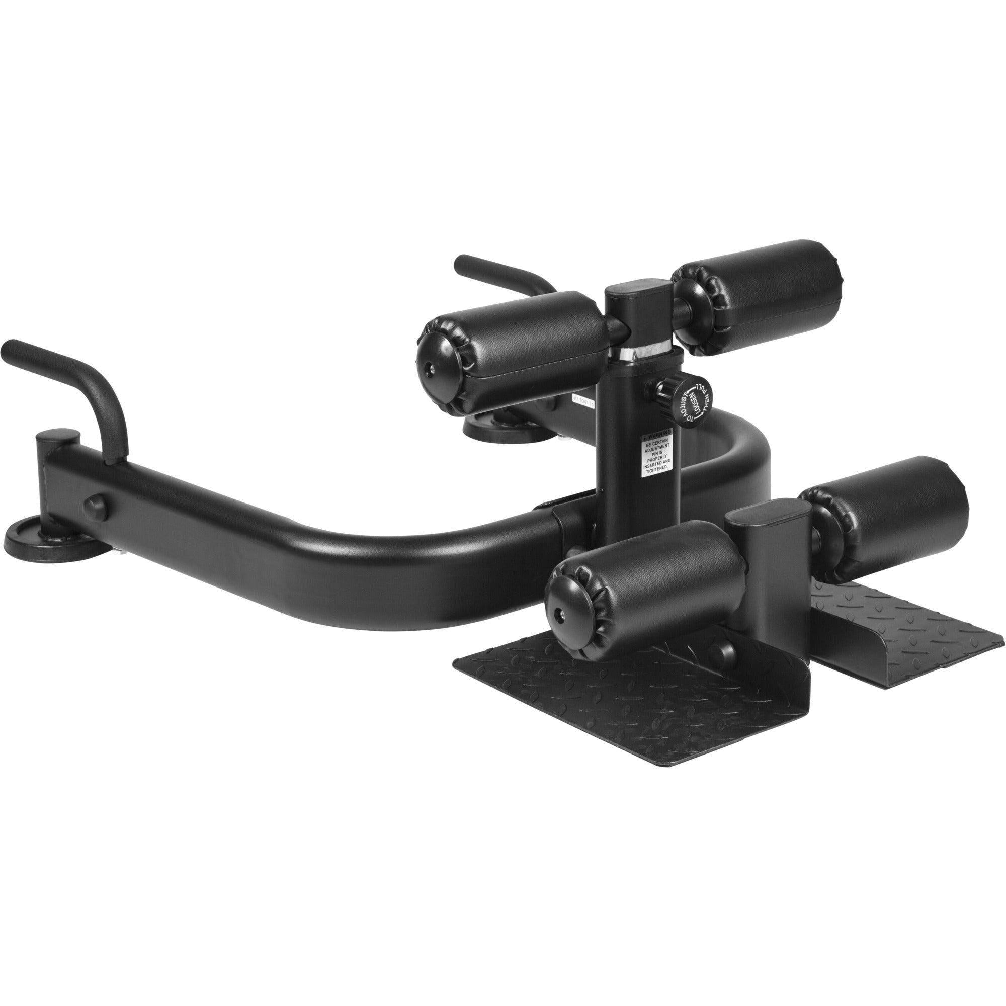 PRO Sissy Squat Penkki / Kyykkypenkki Punnerruskahvoilla Säädettävä 103,5x83x36-52cm