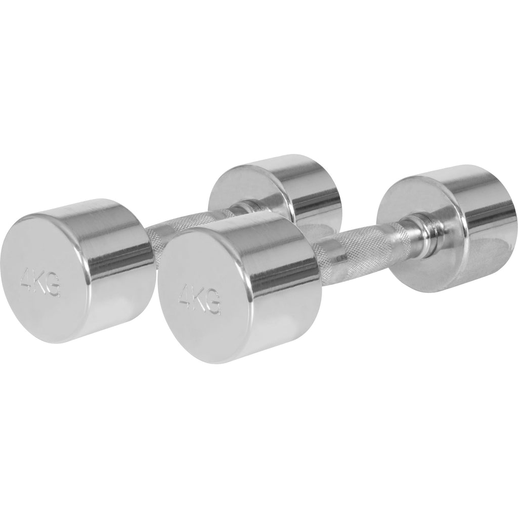 OUTLET - Kromattu kiinteä käsipaino - 2 x 2kg