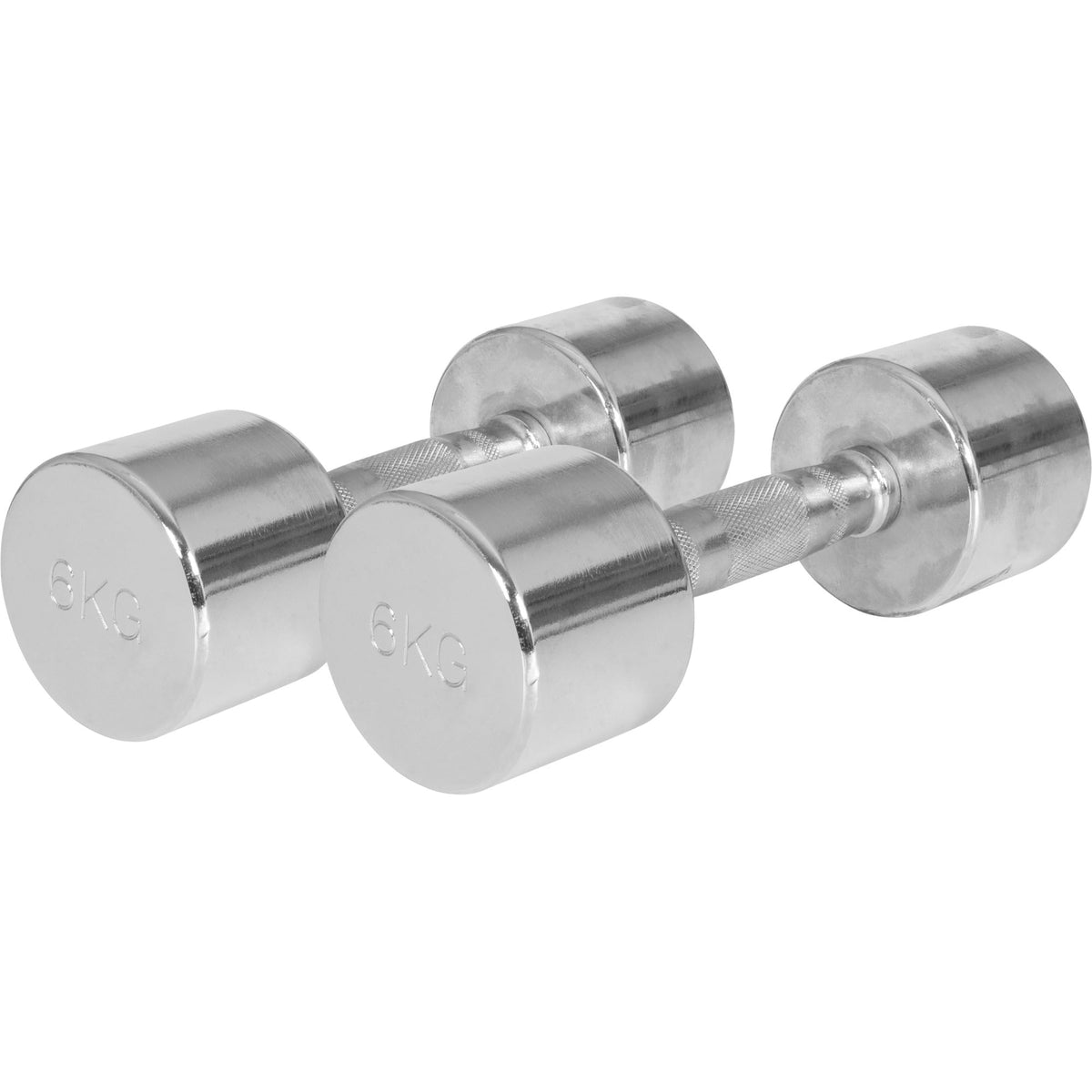 OUTLET - Kromattu kiinteä käsipaino - 2 x 2kg
