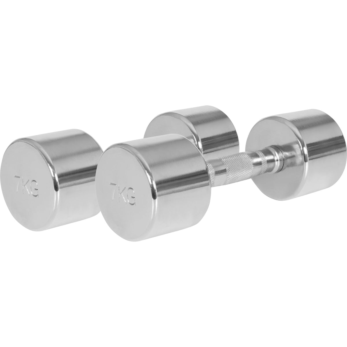 OUTLET - Kromattu kiinteä käsipaino - 2 x 2kg