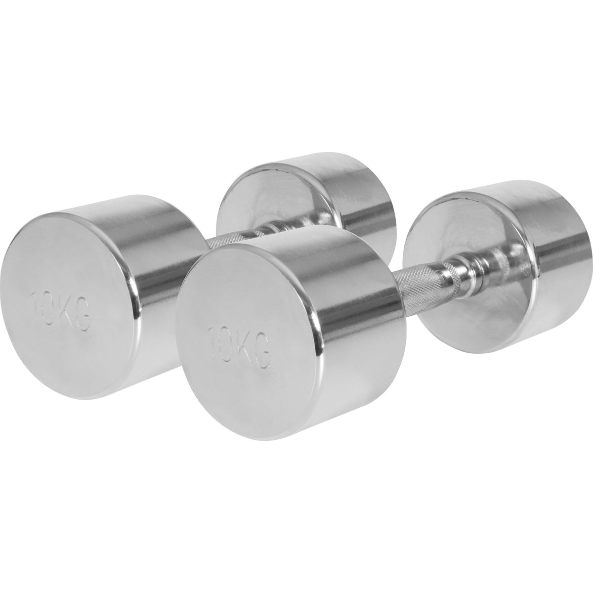 OUTLET - Kromattu kiinteä käsipaino - 2 x 2kg