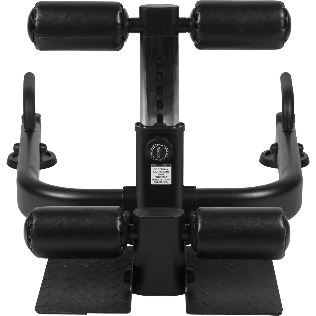 PRO Sissy Squat Penkki / Kyykkypenkki Punnerruskahvoilla Säädettävä 103,5x83x36-52cm