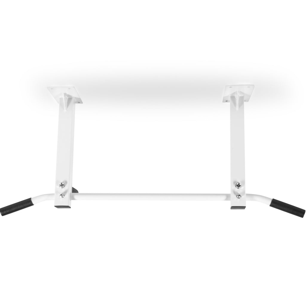 Leuanvetotanko Kattoon Kumikahvoilla 100x40x20cm Max. 350kg Valkoinen