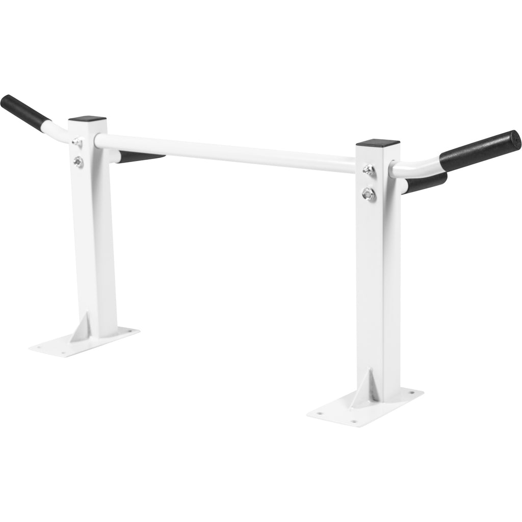 Leuanvetotanko Kattoon Kumikahvoilla 100x40x20cm Max. 350kg Valkoinen